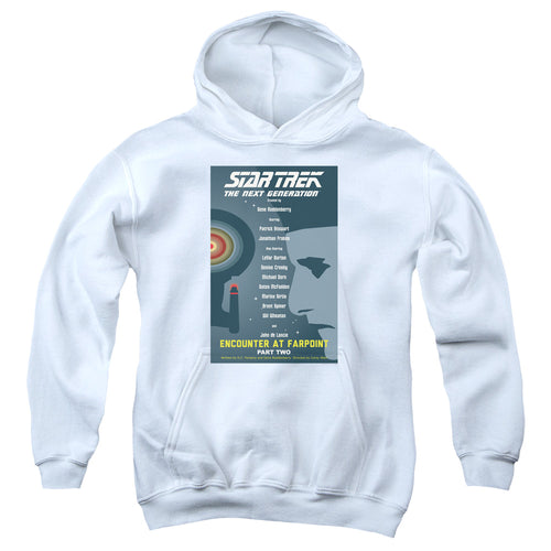 Star Trek Encounter at Farpoint Part Two Youth Hoodie