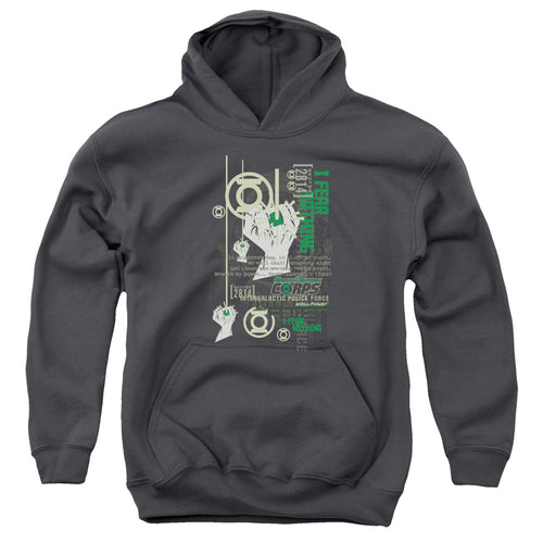 Green Lantern Core Strength Youth Hoodie