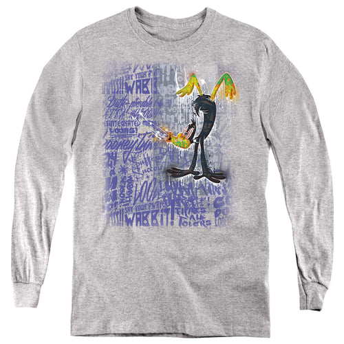 Looney Tunes Graffiti Duck Youth Long Sleeve T-Shirt