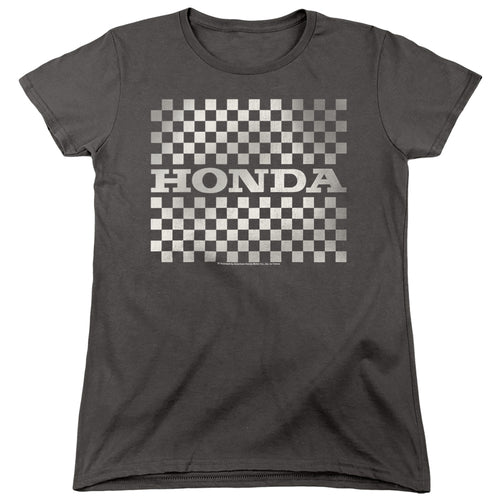 Honda Checkers Logo Womens T-Shirt