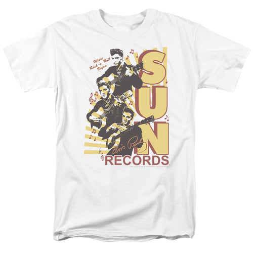 Sun Records Tri Elvis T-Shirt