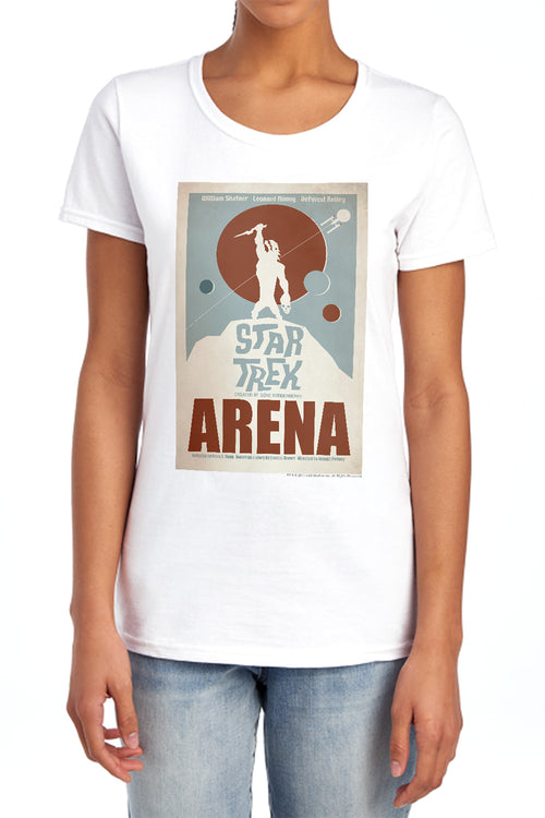 Star Trek Juan Ortiz Arena Womens T-Shirt
