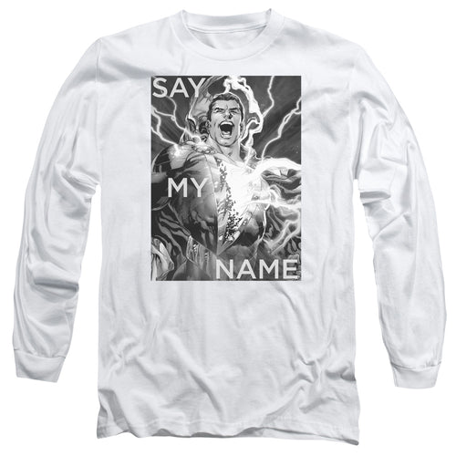 Justice League Say My Name Long Sleeve T-Shirt