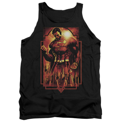 Superman Metropolis Deco Tank Top