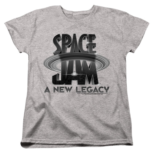 Space Jam A New Legacy Logo Black Womens T-Shirt