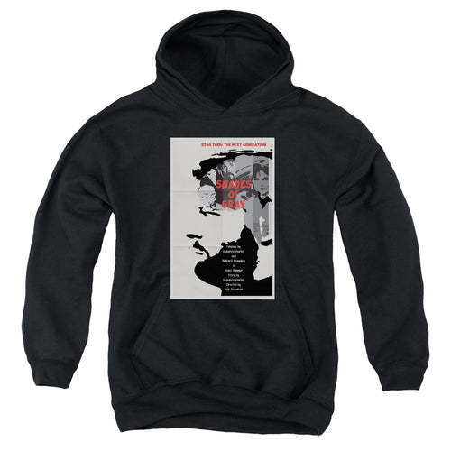 Star Trek Shades of Gray Black Youth Hoodie