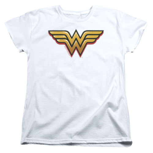 Wonder Woman Airbrush Ww Womens T-Shirt