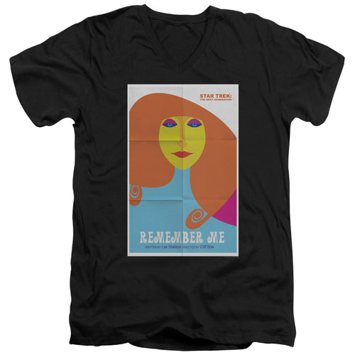 Star Trek Remember Me Black V-Neck T-Shirt