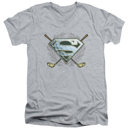 Superman Fore! V-Neck T-Shirt