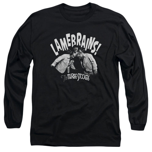 The Three Stooges Lamebrains Long Sleeve T-Shirt