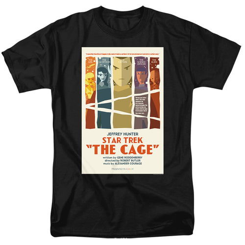 Star Trek Juan Ortiz The Cage Black T-Shirt