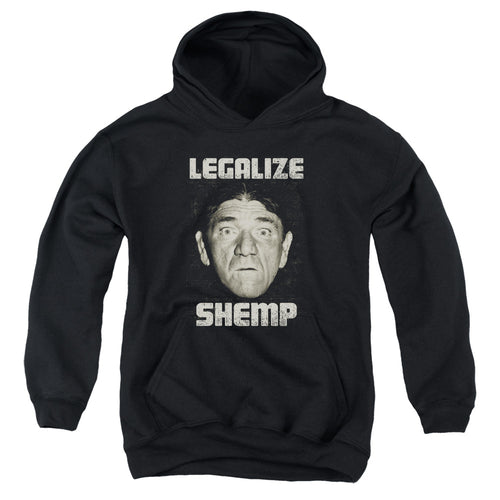 The Three Stooges Legalize Shemp Youth Hoodie