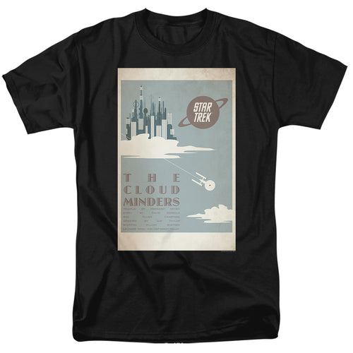 Star Trek Juan Ortiz The Cloud Minders Black T-Shirt