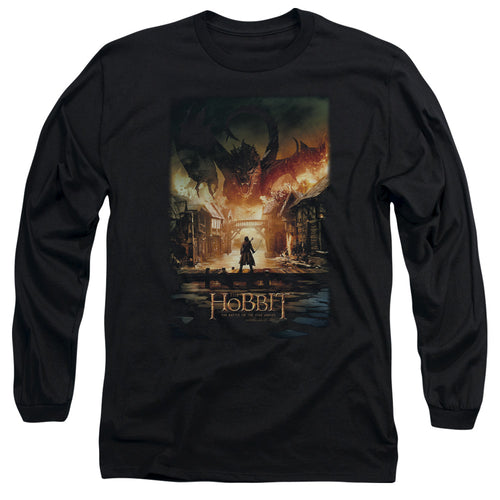 The Hobbit Smaug Poster Long Sleeve T-Shirt