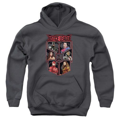 Justice League League Of Six Youth Hoodie
