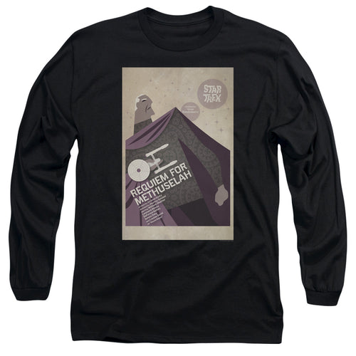 Star Trek Juan Ortiz Requiem for Methuselah Black Long Sleeve T-Shirt