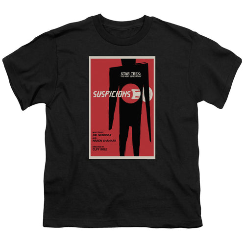 Star Trek Suspicions Black Youth/Toddler T-Shirt
