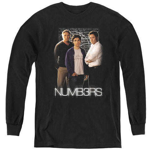 Numb3rs Equations Youth Long Sleeve T-Shirt