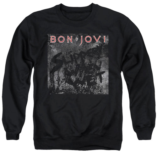 Bon Jovi Slippery Cover Crewneck Sweatshirt