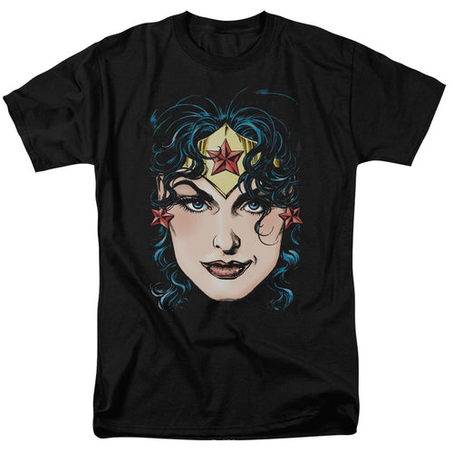Justice League Wonder Woman Head T-Shirt