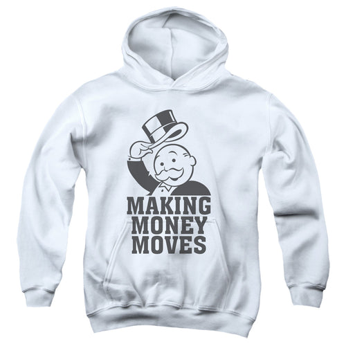 Monopoly Money Moves Youth Hoodie