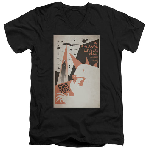 Star Trek Juan Ortiz A Private Little War Black V-Neck T-Shirt