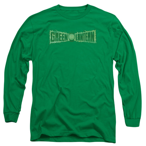 Green Lantern Flame Logo Long Sleeve T-Shirt