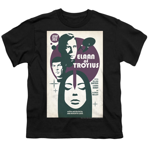 Star Trek Juan Ortiz Elaan of Troyius Black Youth/Toddler T-Shirt