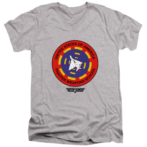 Top Gun Fighter Weapons School V-Neck T-Shirt