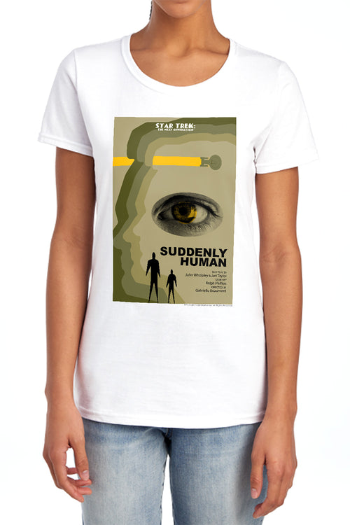 Star Trek Suddenly Human Womens T-Shirt