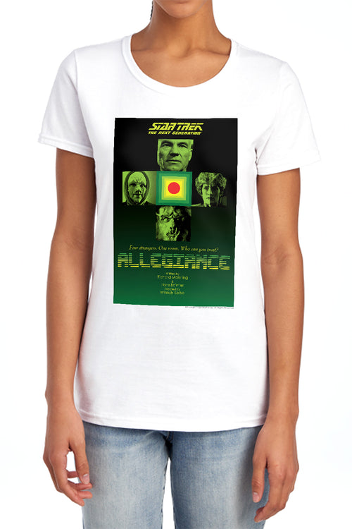 Star Trek Allegiance Womens T-Shirt