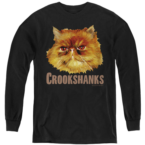 Harry Potter Crookshanks Color Youth Long Sleeve T-Shirt