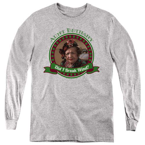 Christmas Vacation Break Wind Youth Long Sleeve T-Shirt