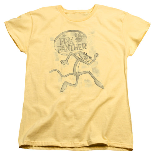 Pink Panther Catch Me Womens T-Shirt
