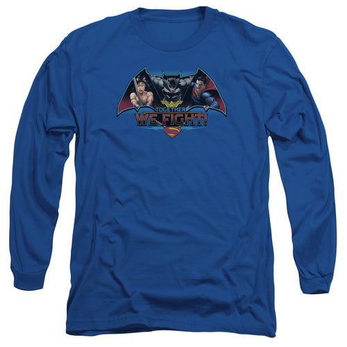 Batman v Superman Together We Fight Long Sleeve T-Shirt