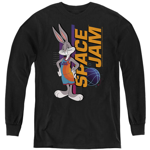 Space Jam Bugs Standing Youth Long Sleeve T-Shirt