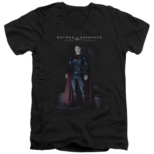 Batman v Superman Stand Tall V-Neck T-Shirt