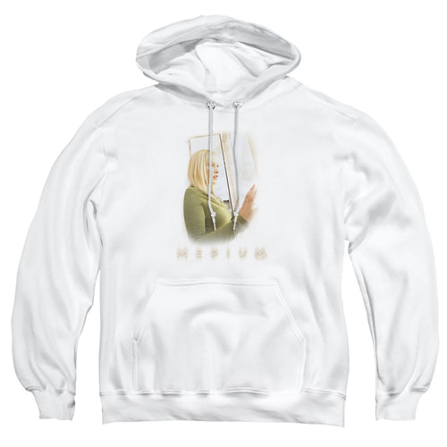 Medium White Light Pullover Hoodie