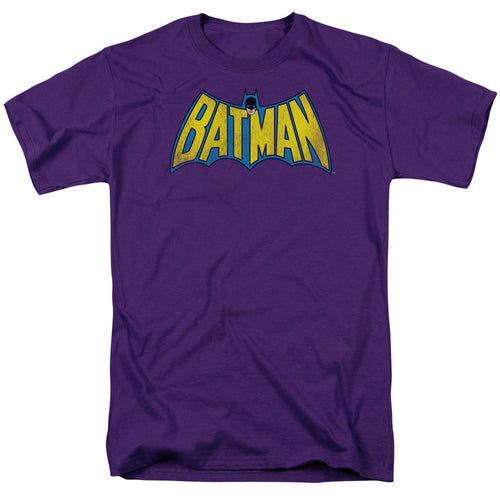 DC Comics Classic Batman Logo Distressed T-Shirt
