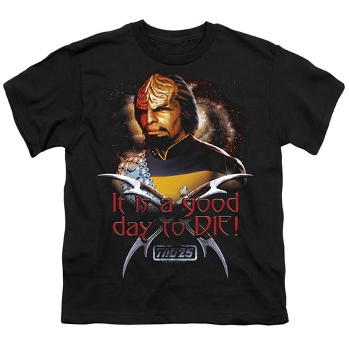 Star Trek Worf Good Day to Die Youth/Toddler T-Shirt