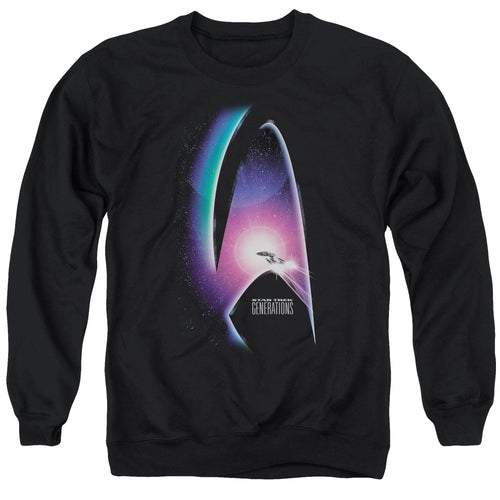 Star Trek Generations Poster Crewneck Sweatshirt