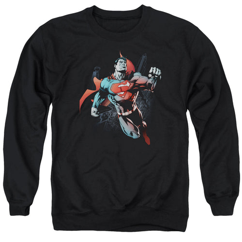 Superman Up in the Sky Crewneck Sweatshirt