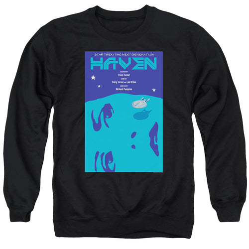 Star Trek Haven Black Crewneck Sweatshirt