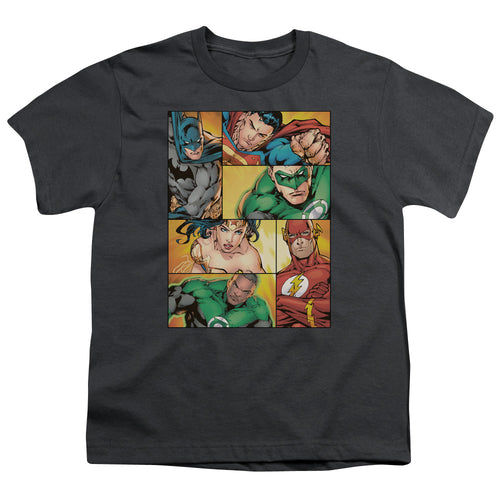 Justice League Hero Boxes Youth/Toddler T-Shirt