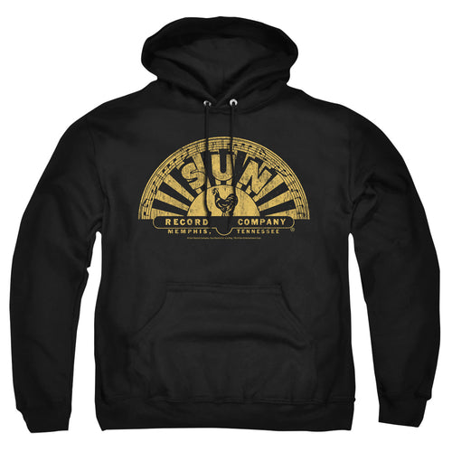 Sun Records Tattered Logo Pullover Hoodie