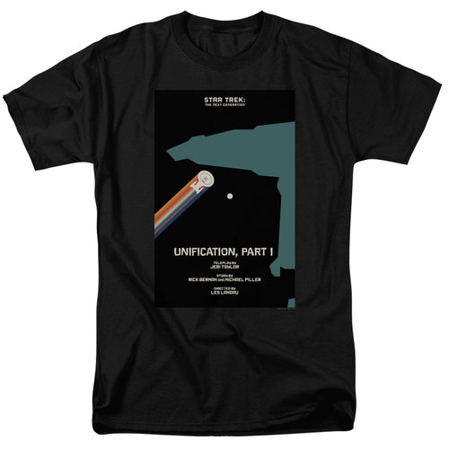 Star Trek Unification Part I Black T-Shirt