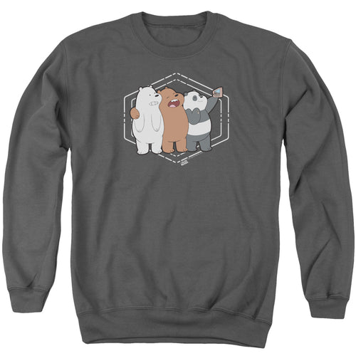 We Bare Bears Selfie Crewneck Sweatshirt
