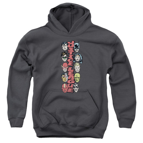Green Lantern Stacked Justice Youth Hoodie