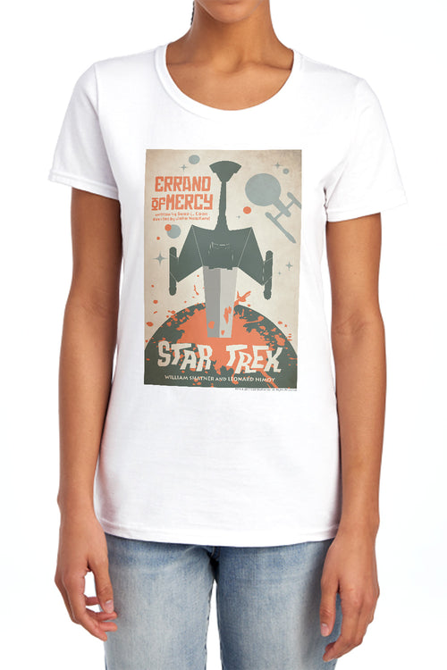 Star Trek Juan Ortiz Errand of Mercy Womens T-Shirt