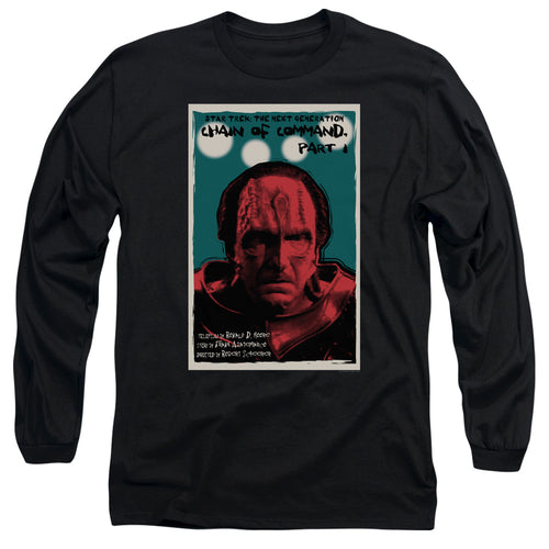 Star Trek Chain of Command Part I Black Long Sleeve T-Shirt